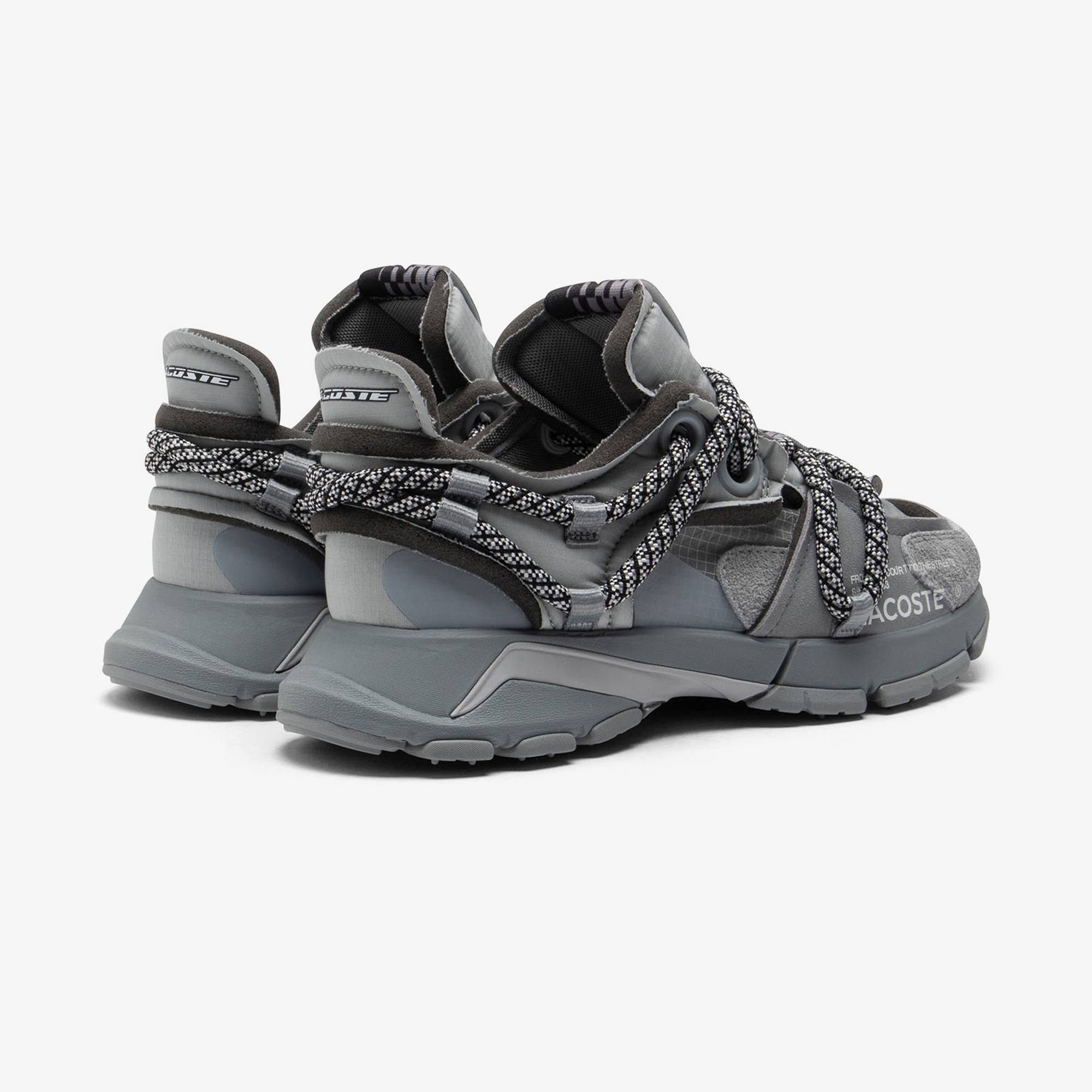 Lacoste L003 Active Runway Erkek Gri Sneaker