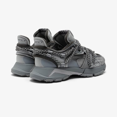  Lacoste L003 Active Runway Erkek Gri Sneaker