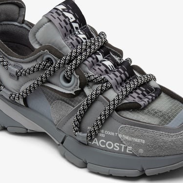  Lacoste L003 Active Runway Erkek Gri Sneaker