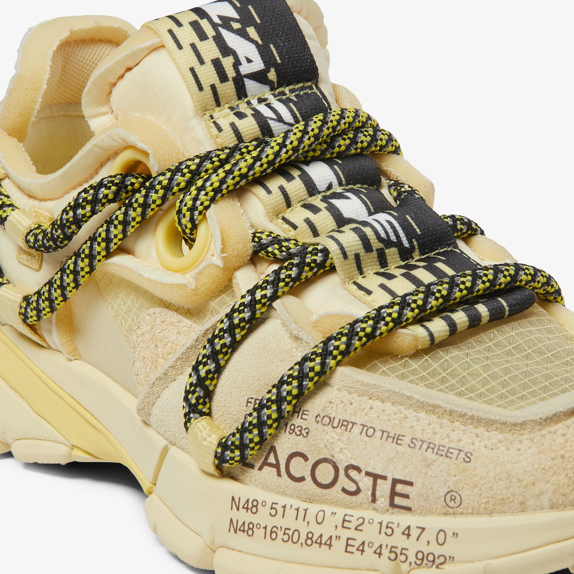 Lacoste L003 Active Runway Kadın Sarı Sneaker
