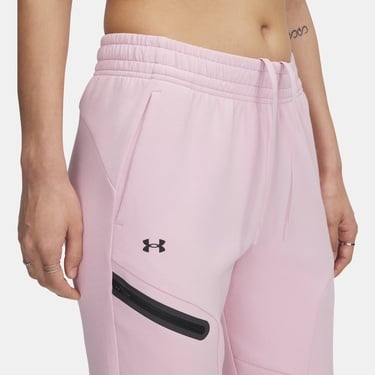  Under Armour Unstoppable Fleece Kadın Pembe Eşofman Altı
