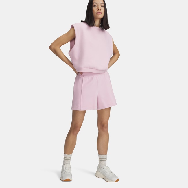  Under Armour Unstoppable Fleece Kadın Pembe Şort