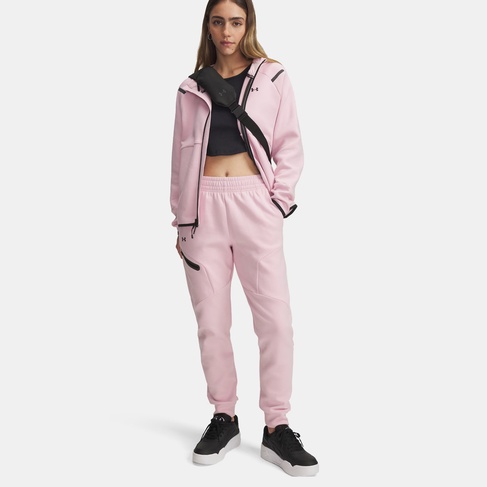  Under Armour Unstoppable Fleece Kadın Pembe Eşofman Altı
