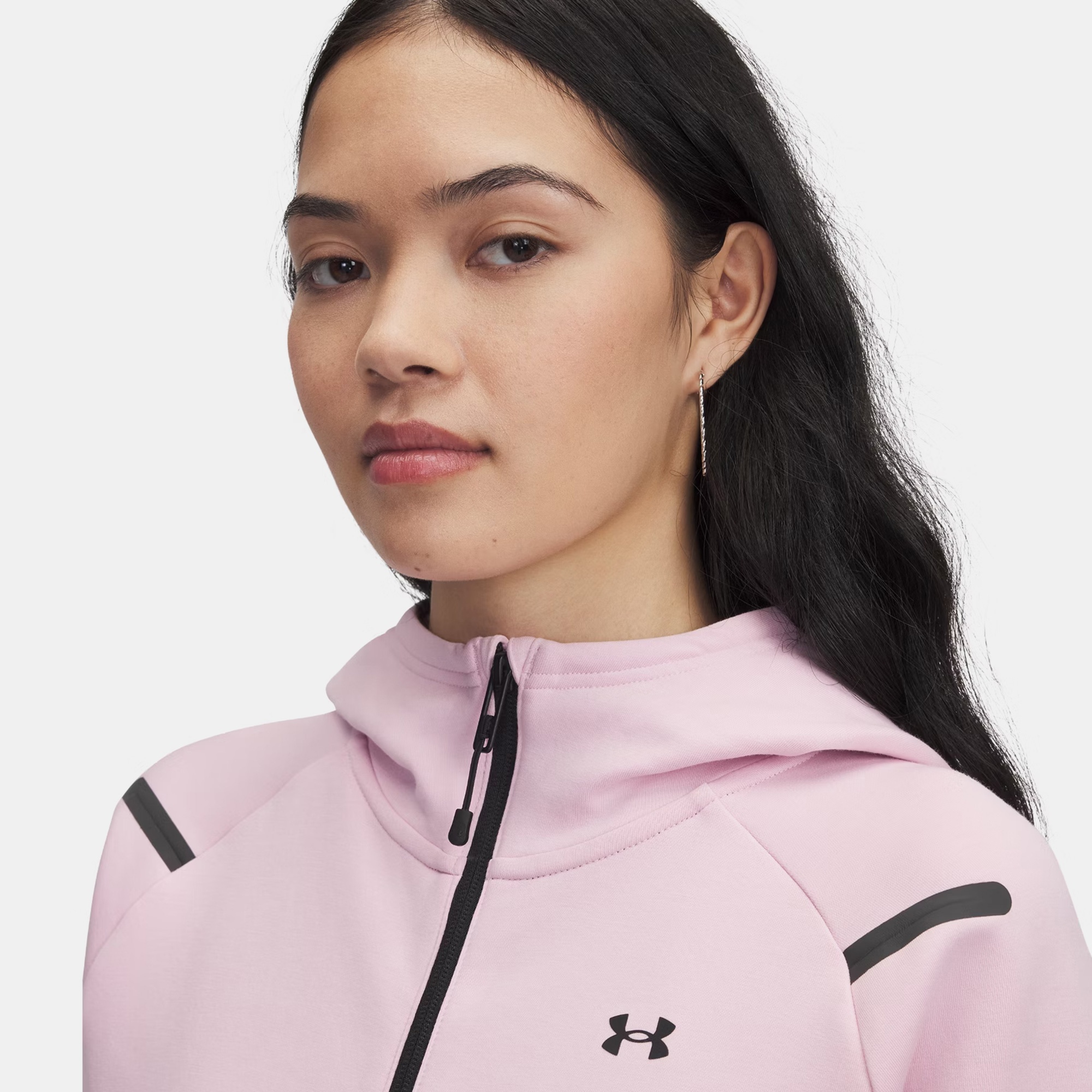 Under Armour Unstoppable Fleece Kadın Pembe Sweatshirt