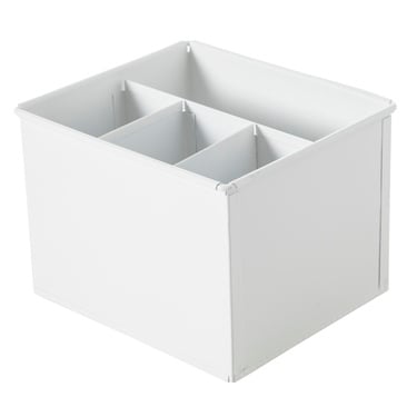  ROMA BÖLMELİ DÜZENLEYİCİ MAT BEYAZ 19X16X13