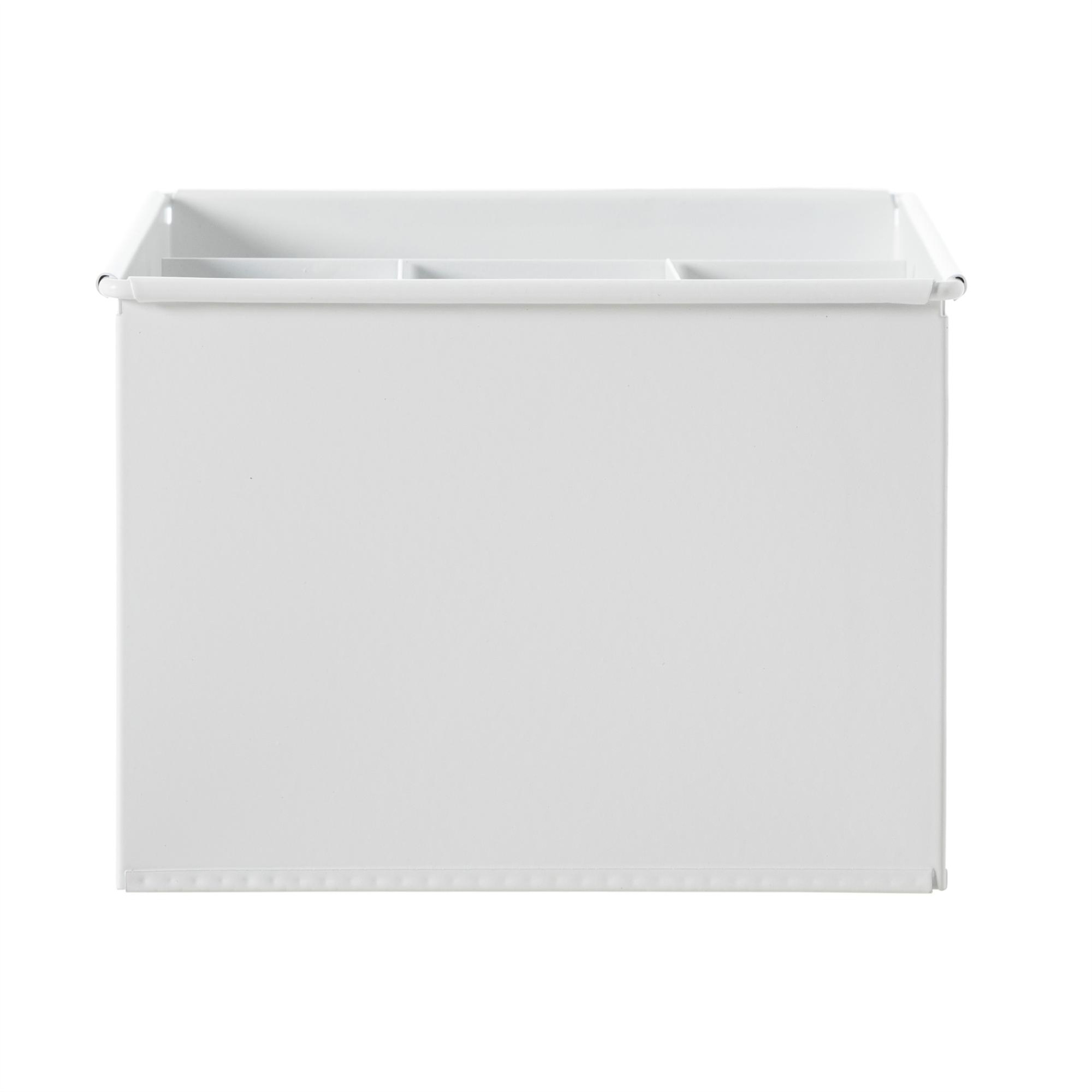 ROMA BÖLMELİ DÜZENLEYİCİ MAT BEYAZ 19X16X13