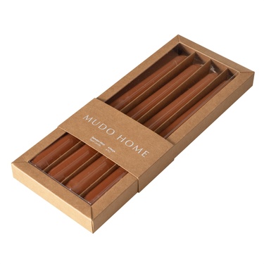  4LÜ ŞAMDAN MUM LATTE 25CM