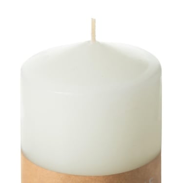 SÜTUN MUM BEYAZ 7X10CM