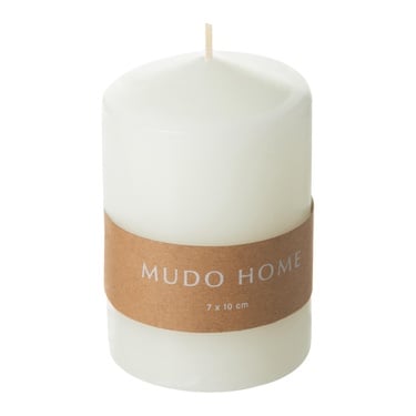  SÜTUN MUM BEYAZ 7X10CM