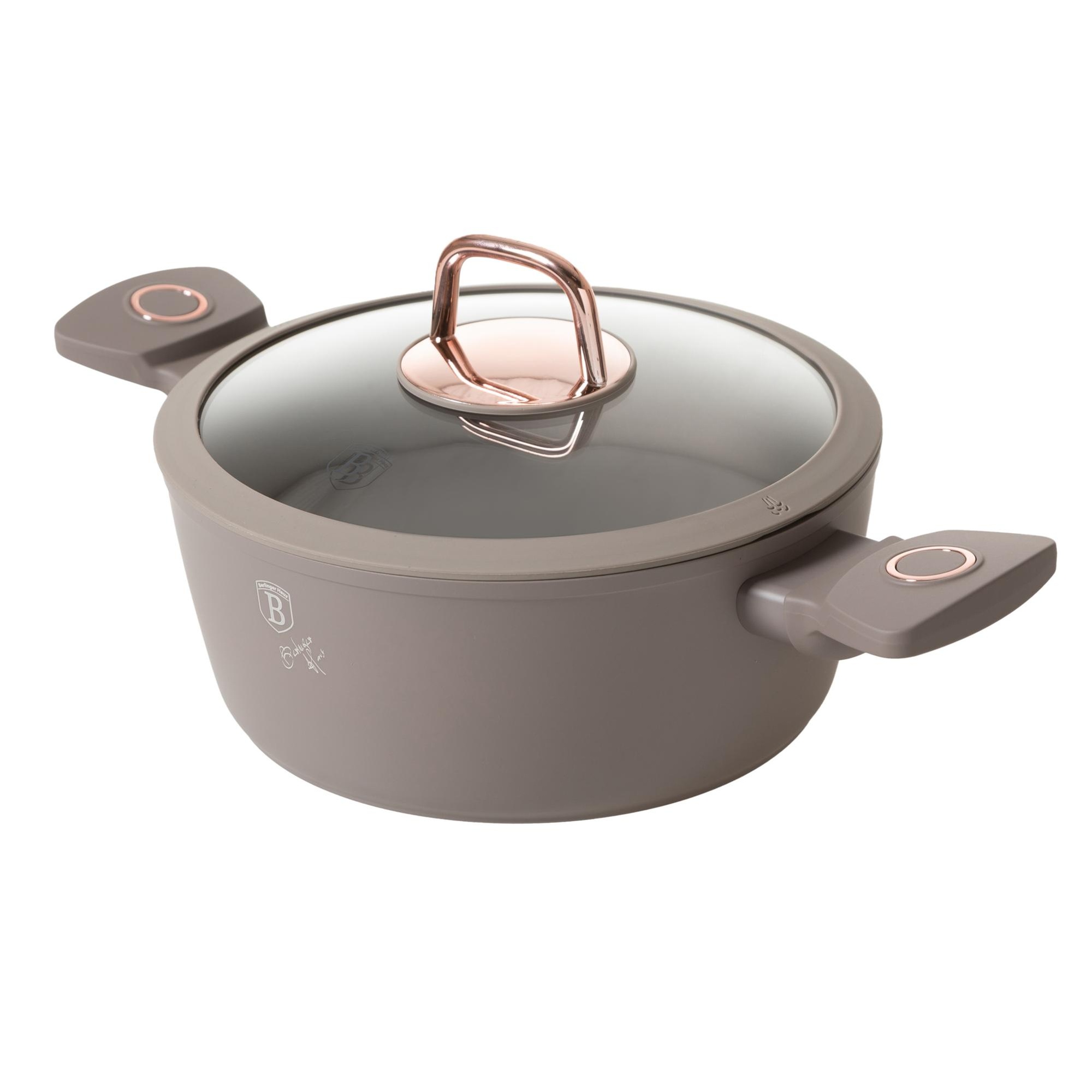 BERLINGER HAUS SAHARA DERİN TENCERE 22 CM TAUPE