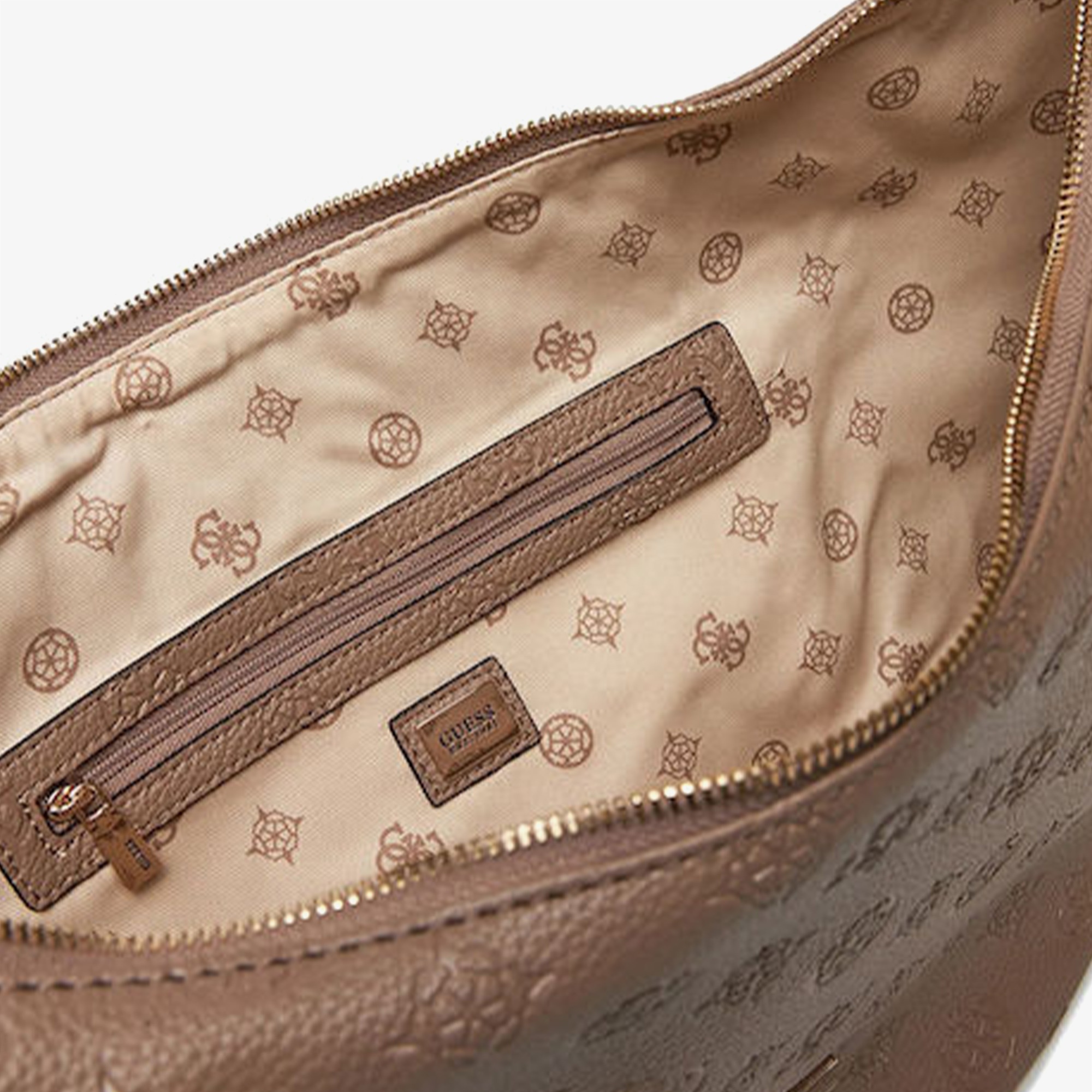 Guess Deesa Cresidia Large Hobo Kadın Kahverengi Omuz Çantası