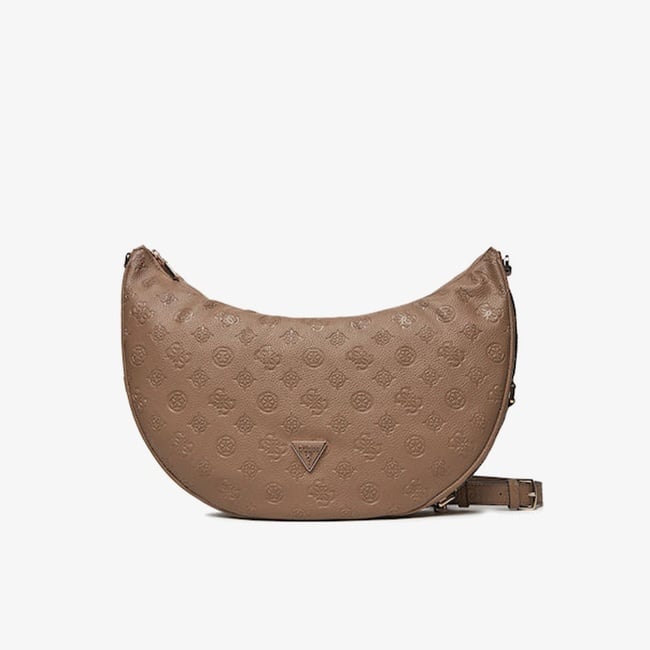  Guess Deesa Cresidia Large Hobo Kadın Kahverengi Omuz Çantası