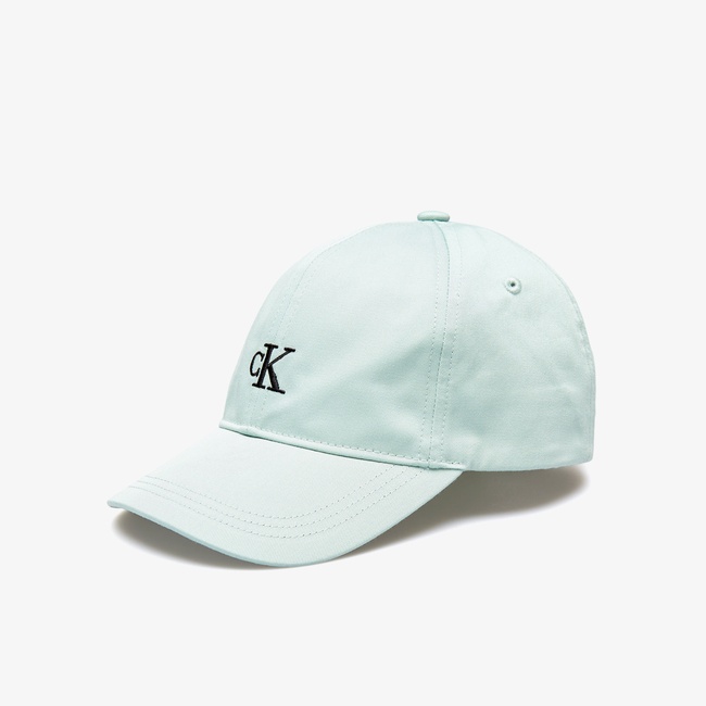  Calvin Klein Monogram Baseball Çocuk Mavi Şapka