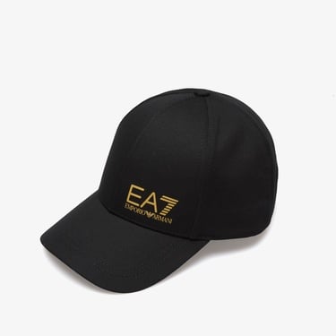  EA7 Unisex Siyah Baseball Şapka