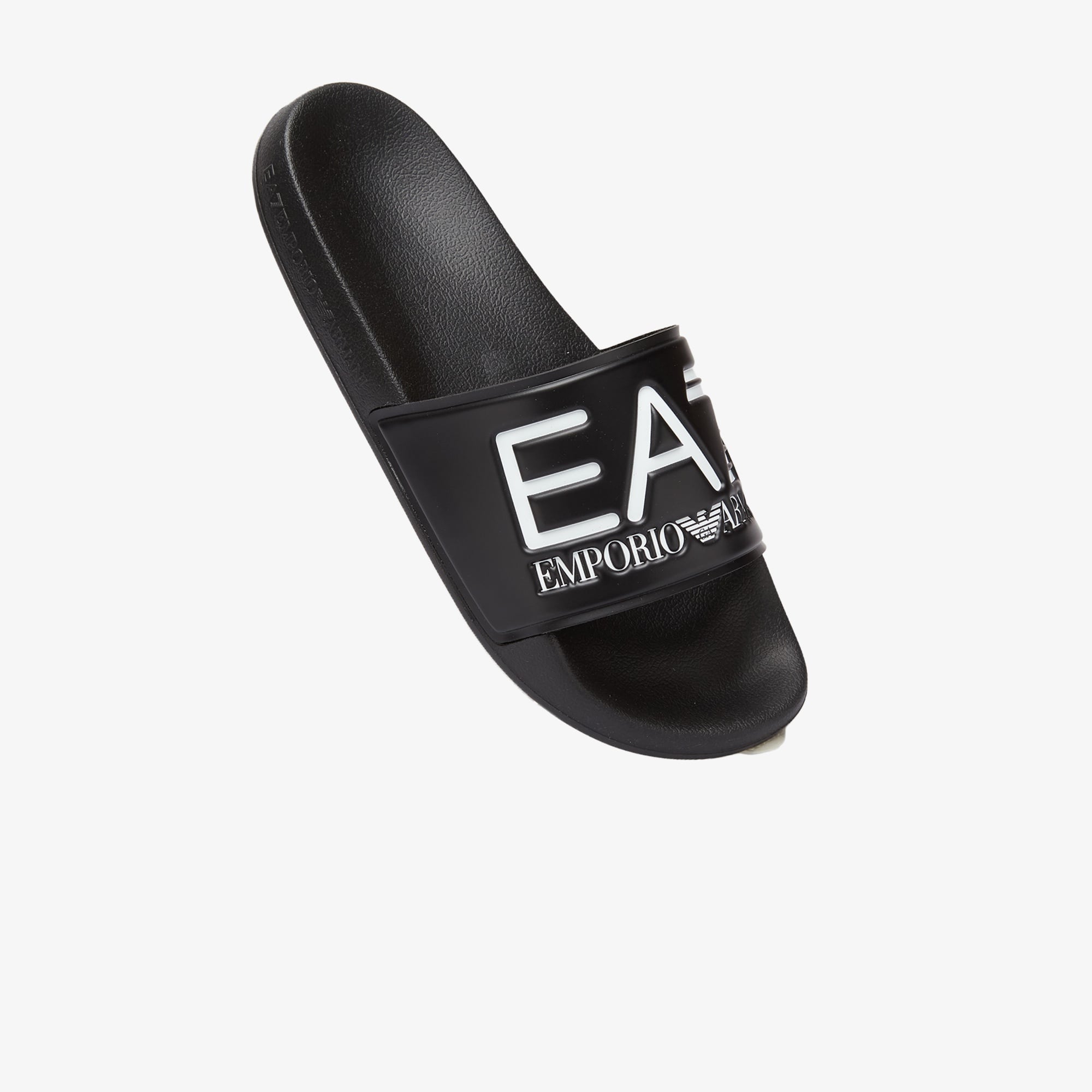 EA7 Unisex Siyah Plaj Terliği