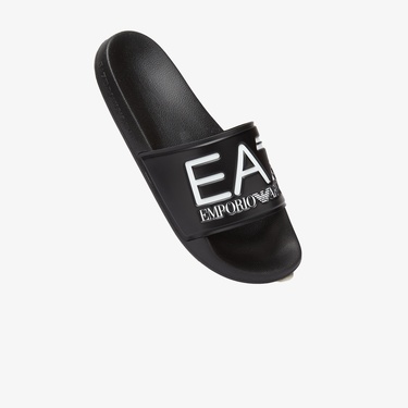 EA7 Unisex Siyah Plaj Terliği