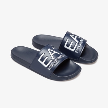  EA7 Unisex Lacivert Plaj Terliği