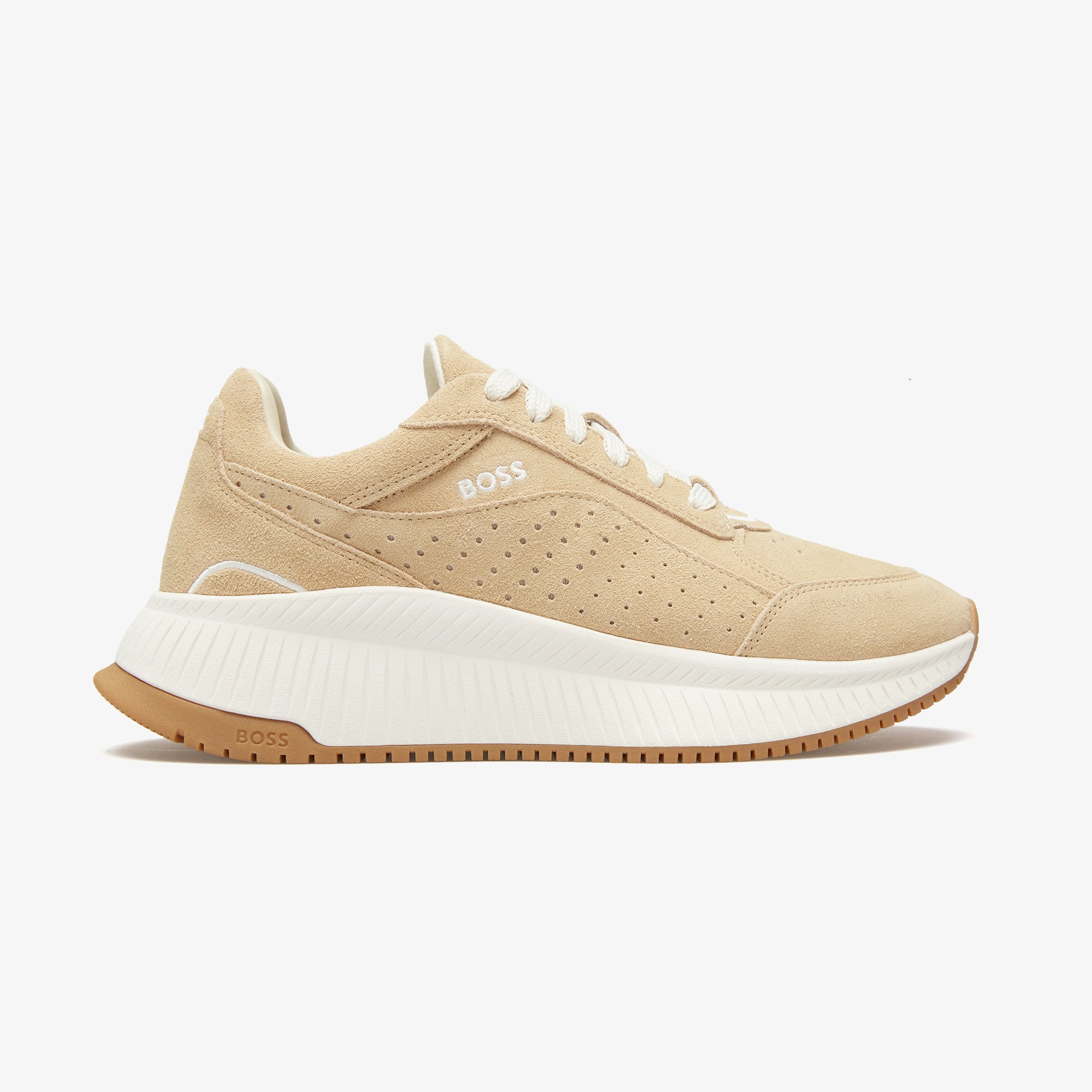  Boss Kadın Bej Sneaker