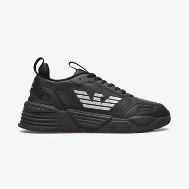  Ea7 Ace Runner Monogram Unisex Siyah Sneaker