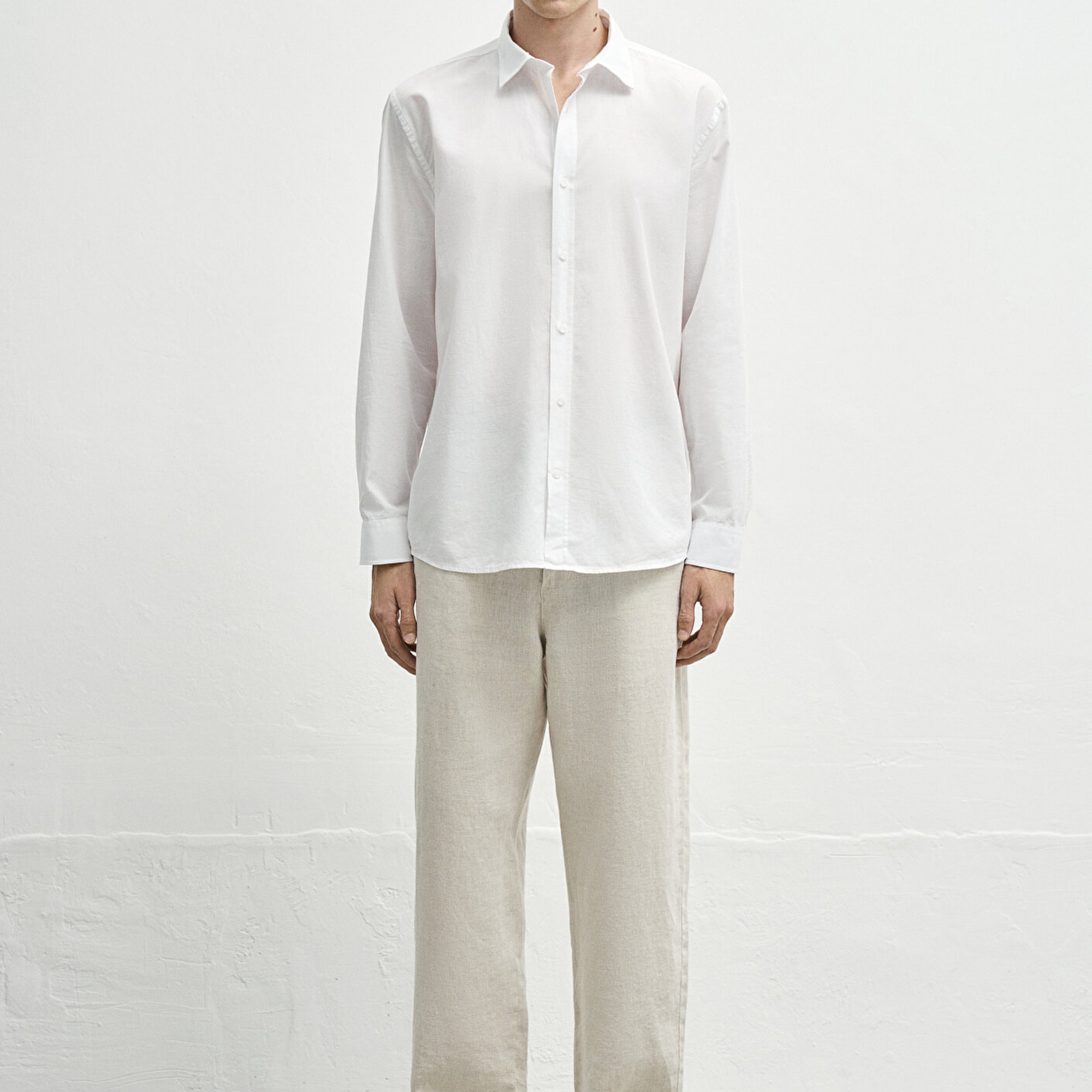 Mavi Beyaz Gömlek Regular Fit / Normal Kesim 0211624-85310