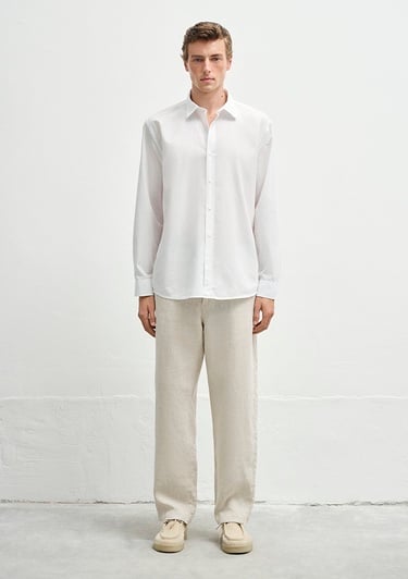  Mavi Beyaz Gömlek Regular Fit / Normal Kesim 0211624-85310