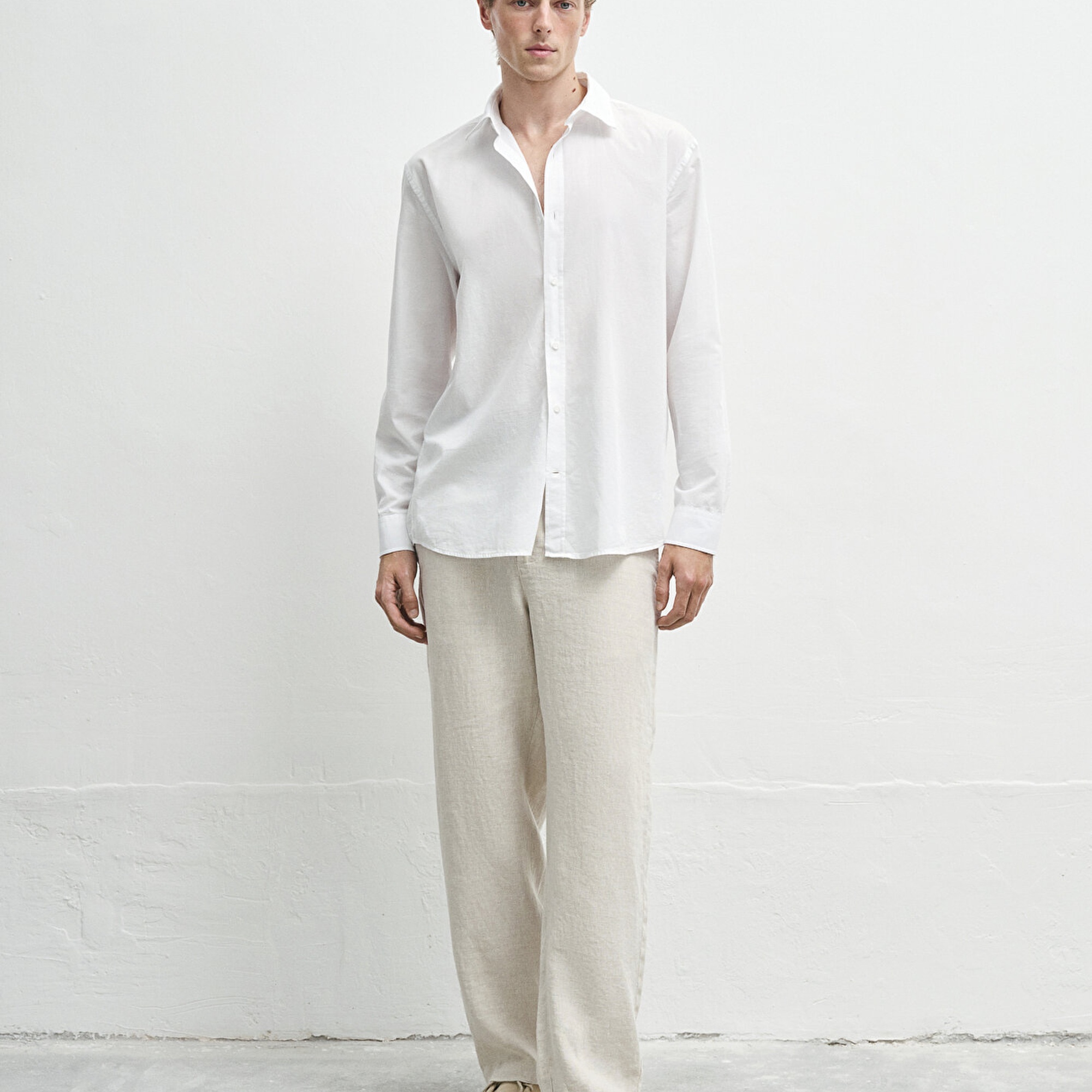 Mavi Beyaz Gömlek Regular Fit / Normal Kesim 0211624-85310