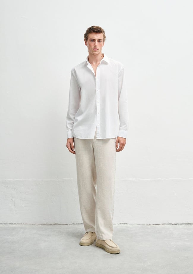  Mavi Beyaz Gömlek Regular Fit / Normal Kesim 0211624-85310