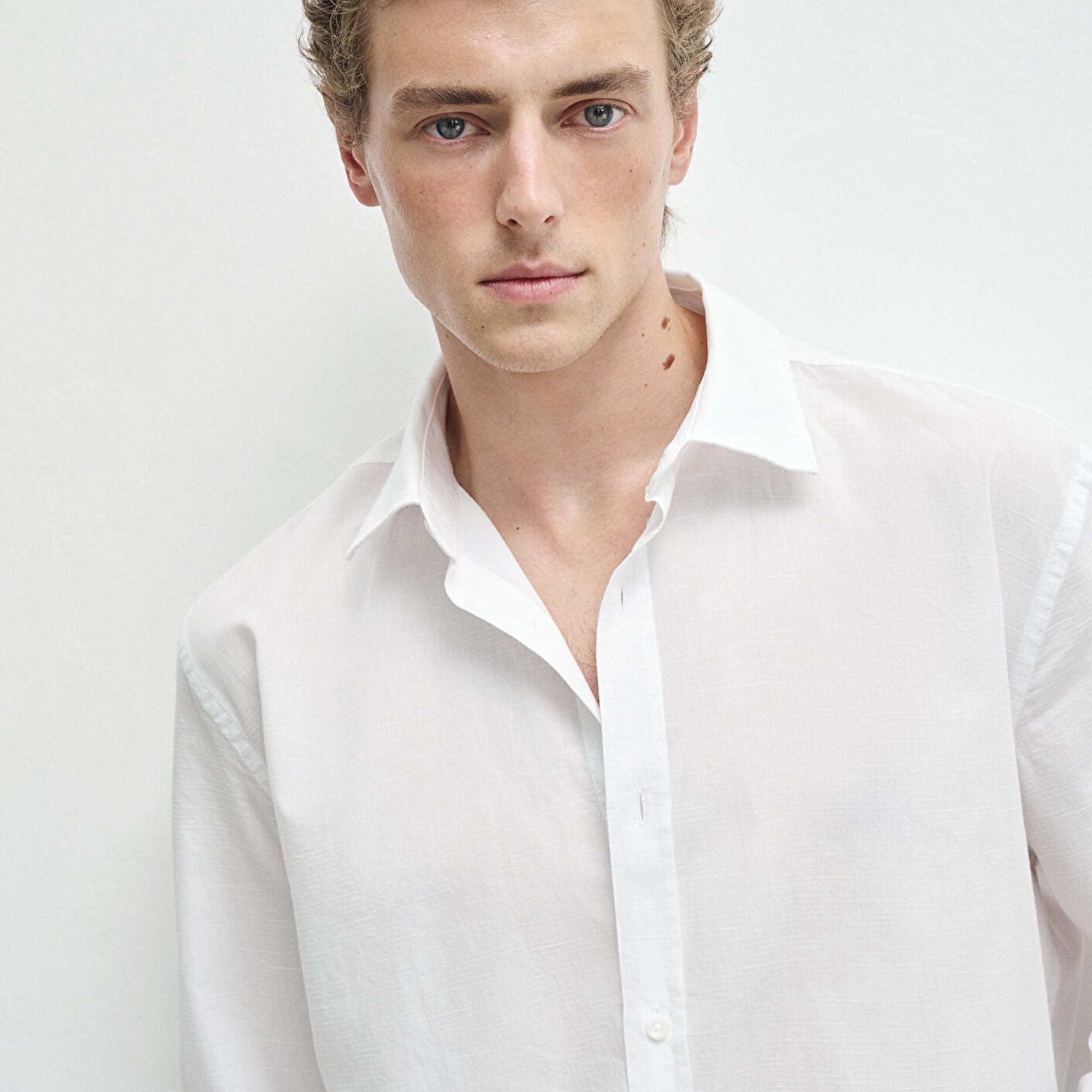 Mavi Beyaz Gömlek Regular Fit / Normal Kesim 0211624-85310