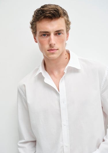  Mavi Beyaz Gömlek Regular Fit / Normal Kesim 0211624-85310