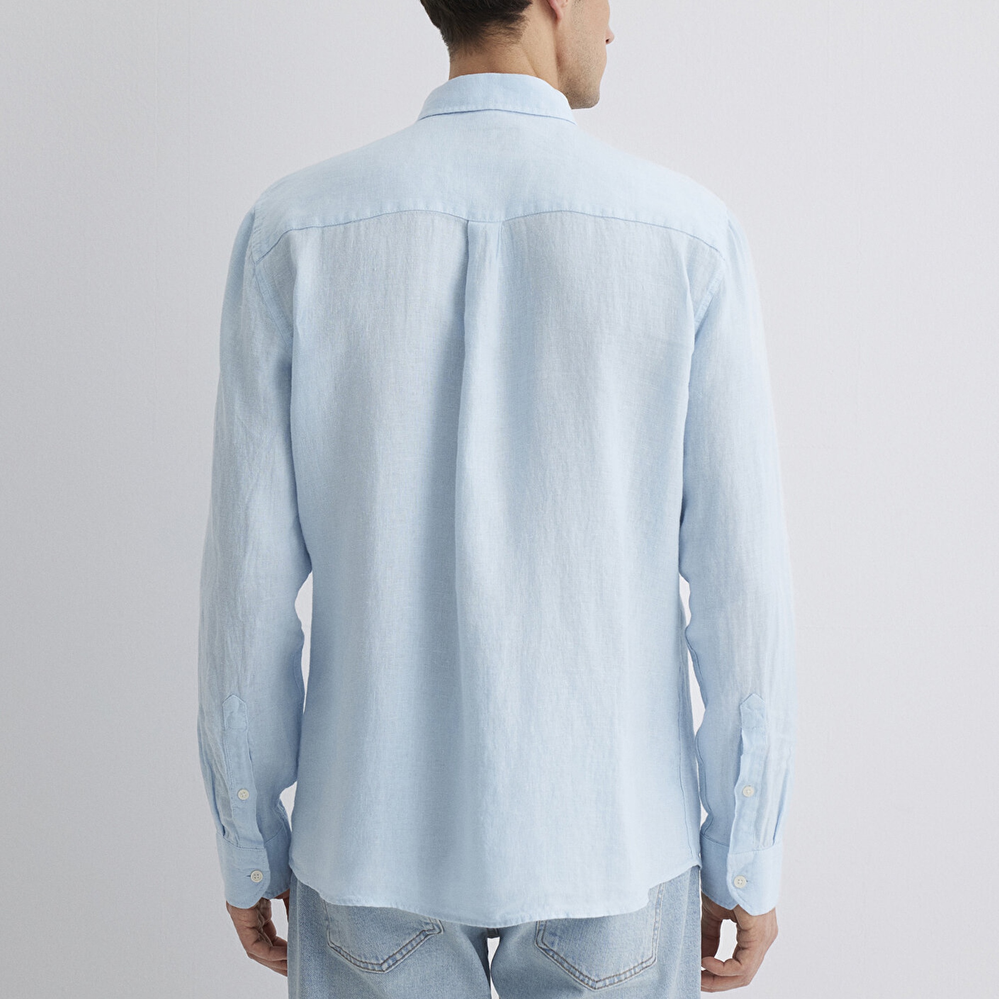 Mavi Mavi Keten Gömlek Regular Fit / Normal Kesim 0211472-70815