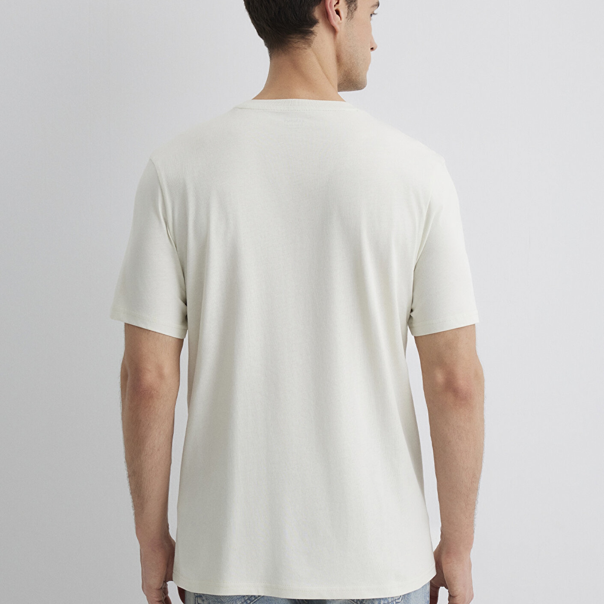 Mavi Mavi Baskılı Gri Tişört Regular Fit / Normal Kesim 0612732-70142