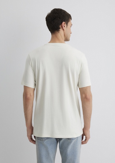  Mavi Mavi Baskılı Gri Tişört Regular Fit / Normal Kesim 0612732-70142