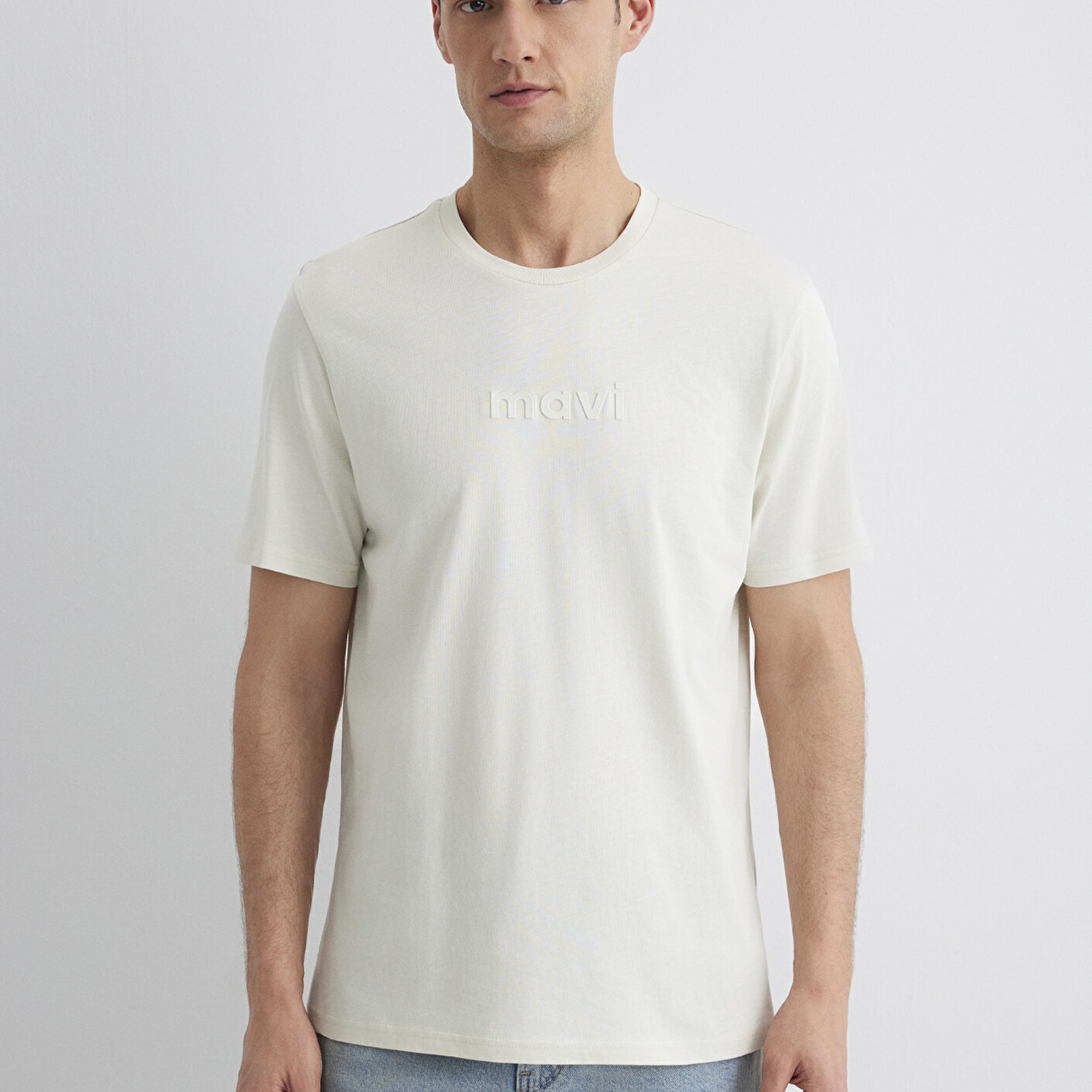 Mavi Mavi Baskılı Gri Tişört Regular Fit / Normal Kesim 0612732-70142