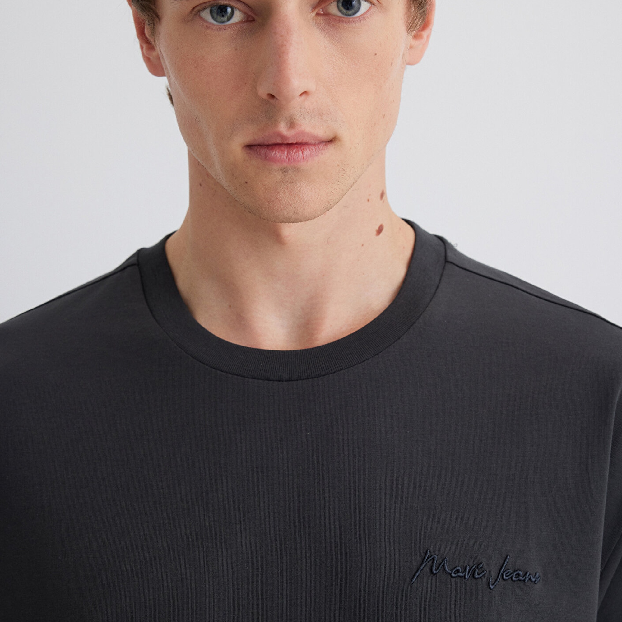 Mavi Mavi Jeans Baskılı Gri Tişört Loose Fit / Bol Rahat Kesim 0612733-70092