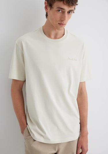  Mavi Mavi Jeans Nakışlı Gri Tişört Loose Fit / Bol Rahat Kesim 0612733-70134