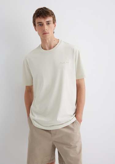  Mavi Mavi Jeans Nakışlı Gri Tişört Loose Fit / Bol Rahat Kesim 0612733-70134