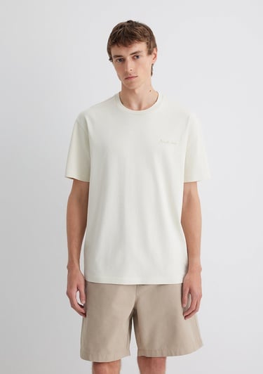  Mavi Mavi Jeans Nakışlı Gri Tişört Loose Fit / Bol Rahat Kesim 0612733-70134