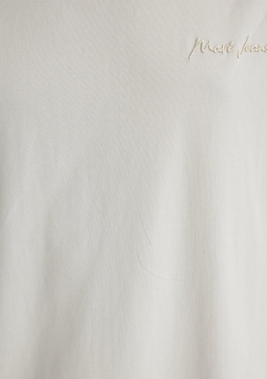  Mavi Mavi Jeans Nakışlı Gri Tişört Loose Fit / Bol Rahat Kesim 0612733-70134