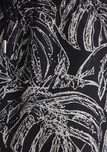  Mavi Siyah Deniz Şortu 0911895-900