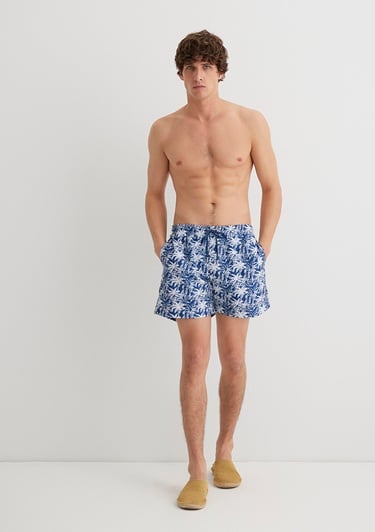  Mavi Lacivert Deniz Şortu 0911903-28417