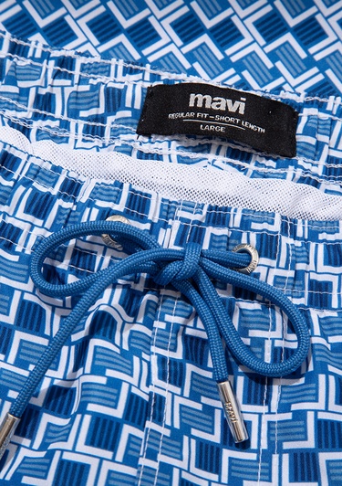  Mavi Mavi Kısa Deniz Şortu 0911902-24367