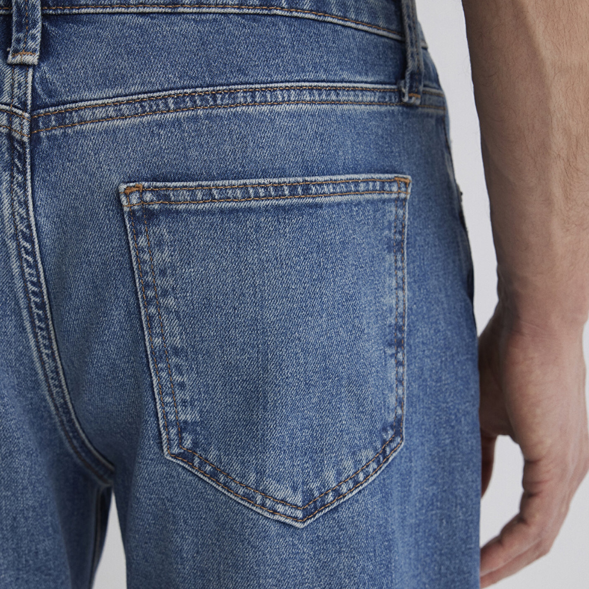 Mavi Brian 90lar İndigo Mavisi Jean Şort 0418487835