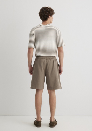  Mavi Kahverengi Şort 0410273-70321