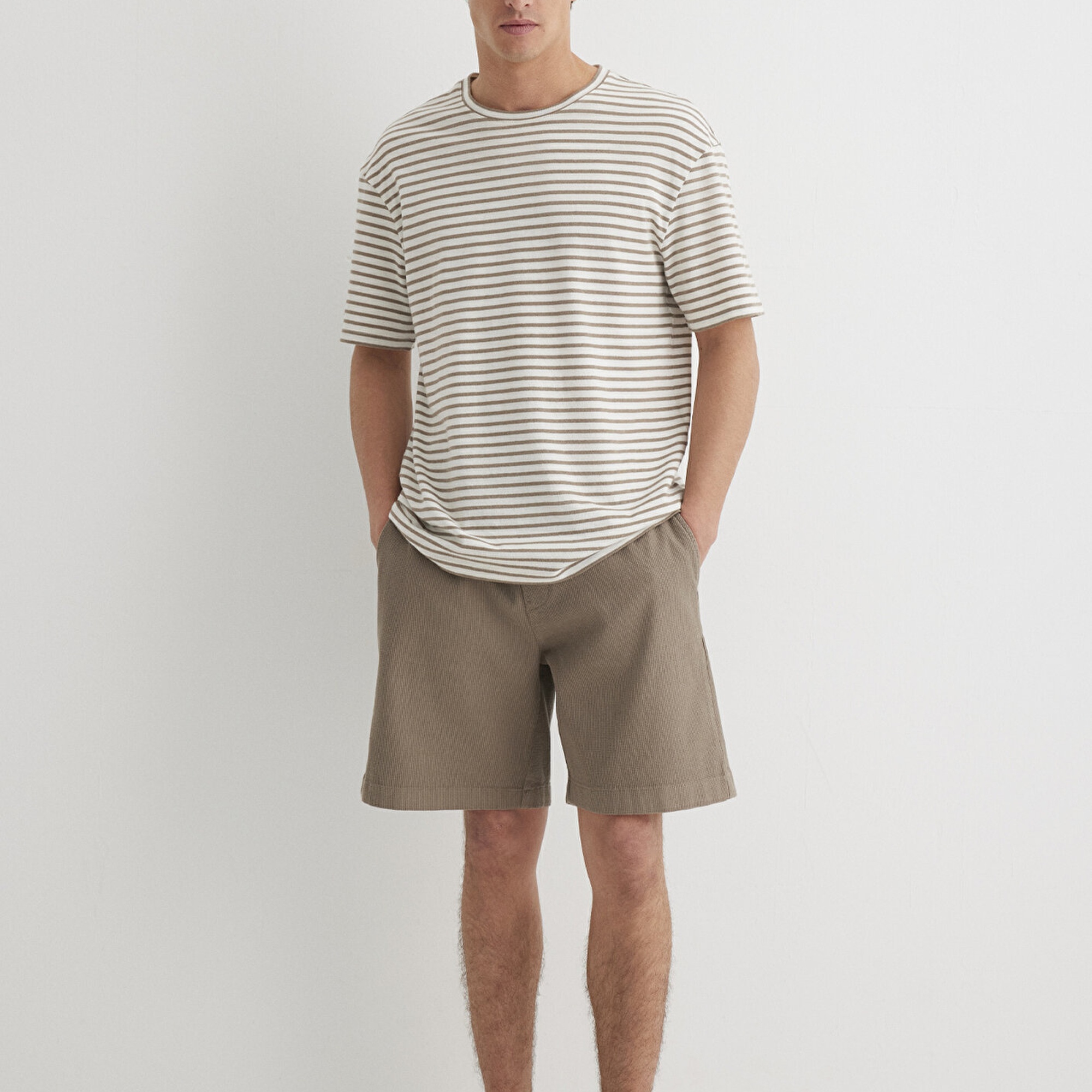 Mavi Kahverengi Şort 0410273-70321