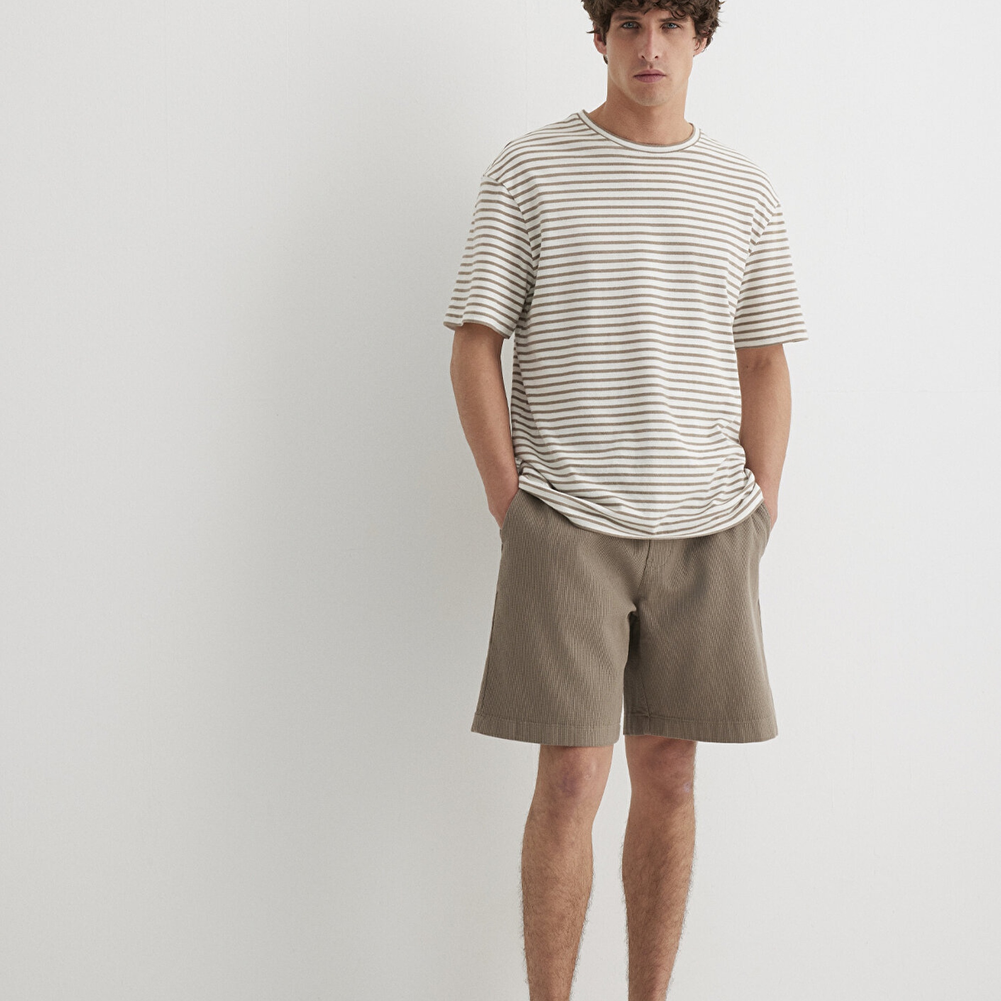 Mavi Kahverengi Şort 0410273-70321