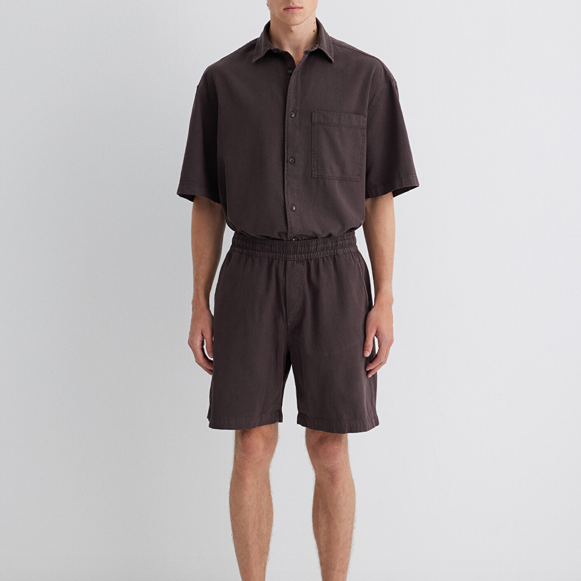 Mavi Mor Kargo Şort 0410278-86683