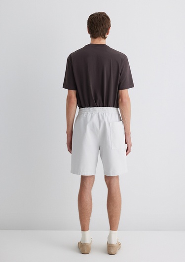  Mavi Gri Şort 0410268-70080