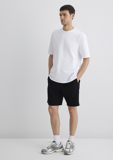  Mavi Siyah Şort 0410254-900