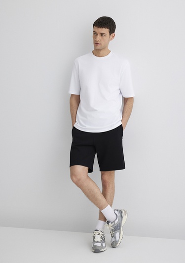  Mavi Siyah Şort 0410254-900