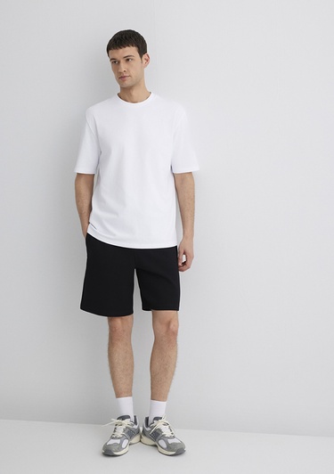  Mavi Siyah Şort 0410254-900